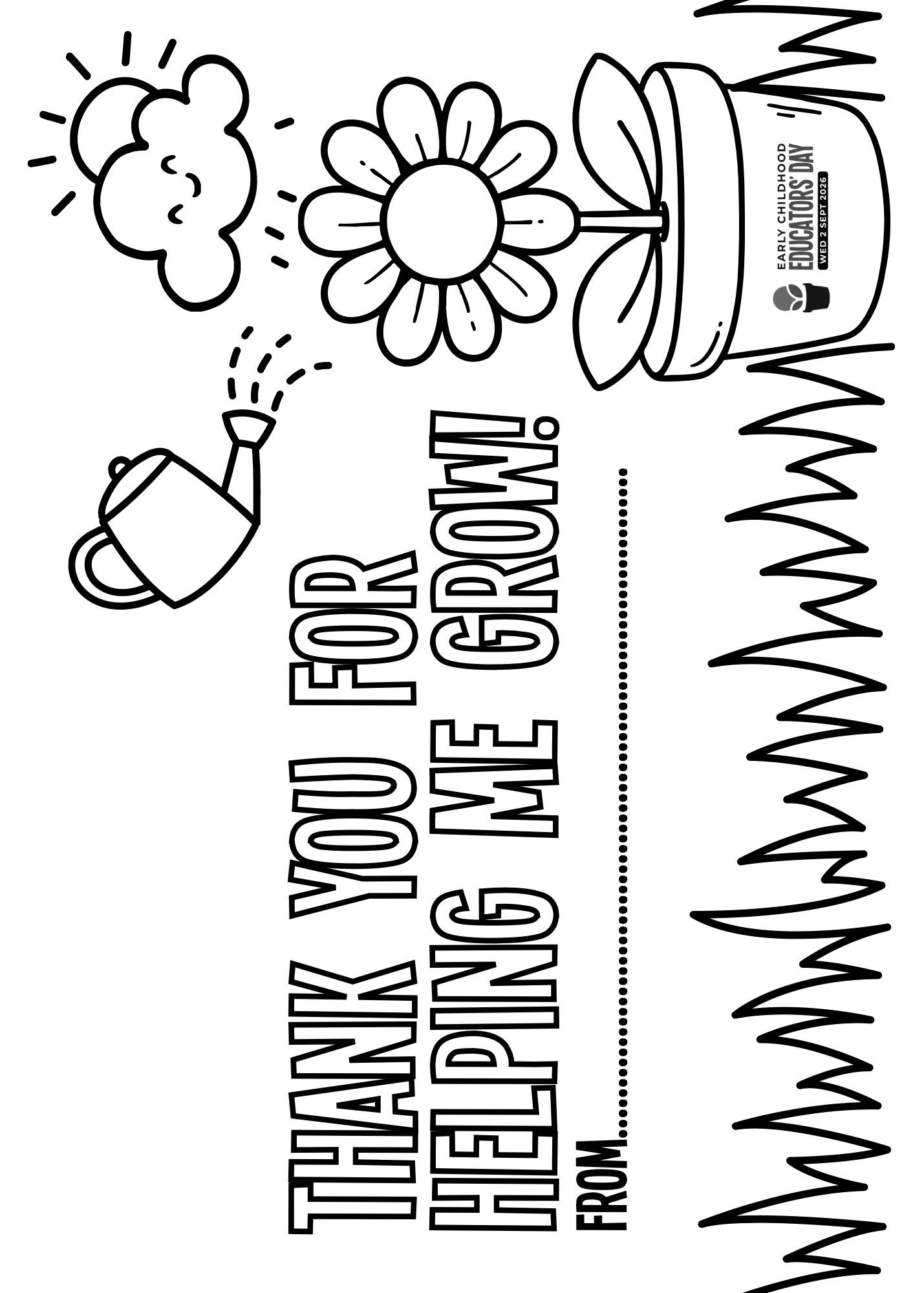 Ece Day 2026 Colouring Card 3